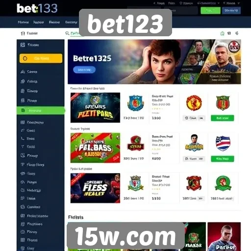 Análise do desempenho do site de jogos bet123